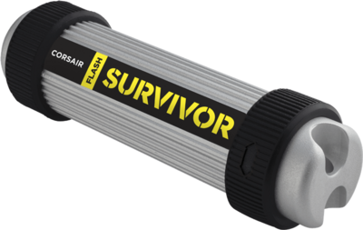 Corsair 128GB Survivor Ultra Rugged USB 3.0 pendrive - Fekete/szürke