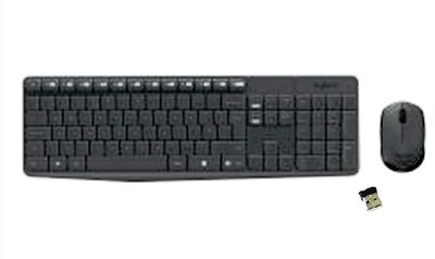 Logitech MK235 Wireless Billentyűzet ITA + egér - Szürke