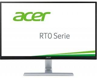 Acer 27" RT270bmid monitor 69cm (27") ZeroFrame IPS LED 4ms 100M:1 ACM 250nits LED DVI HDMI MM EURO/UK EMEA MPRII Black Acer EcoDisplay