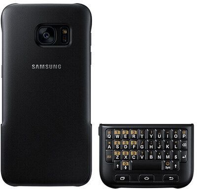 Samsung EJ-CG930UBEGGB Galaxy S7+ Billentyűzet + Hátlap Fekete