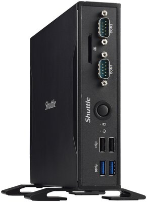 Shuttle XPC Digital Signage DS67U5 Slim PC - Fekete
