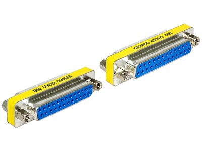 Delock 65483 Sub-D 25 pin anya > anya nemváltó adapter