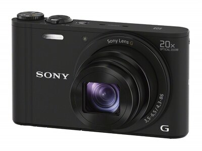 Sony Cyber-Shot DSC-WX350 Kompakt fényképezőgép - Fekete