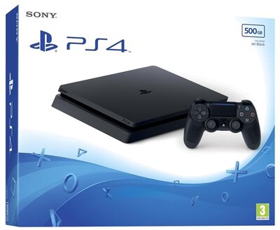 Sony PlayStation 4 500GB Slim Fekete