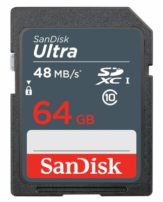 Sandisk Ultra SDXC - 64GB - Memóriakártya
