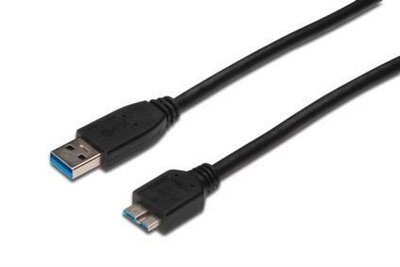 Assmann AK-300116-010-S USB 3.0 - micro USB kábel 1m