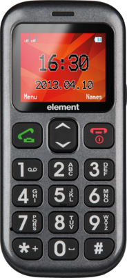 Sencor ELEMENT P001S Dual SIM Mobiltelefon - Fekete