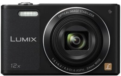 Panasonic LUMIX DMC-SZ10 Digitális fényképezőgép - Fekete