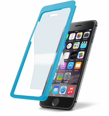 Cellularline Képernyővédő fólia, EASY-FIX applikátorral, iPhone 6