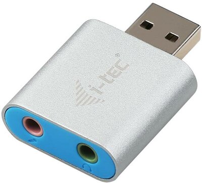 i-tec Metal Mini Audio USB Adapter