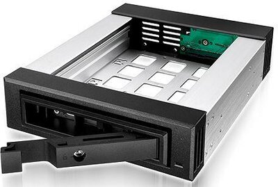 Icy Box Mobile Rack 3.5"/2.5" SATA/SAS HDD, fekete