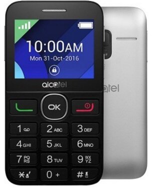 Alcatel OneTouch 2008G Mobiltelefon - Ezüst/Fekete