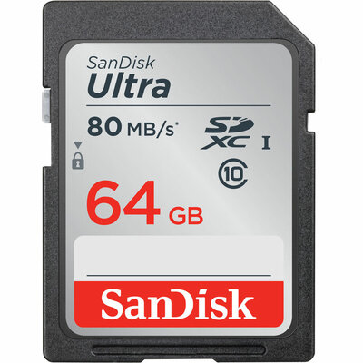 Sandisk Ultra SDXC 64GB Class 10 UHS-I memóriakártya