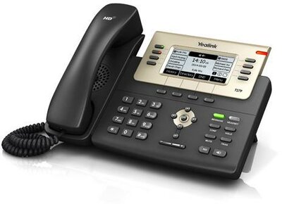 Yealink SIP-T27P Enterprise IP telefon - Fekete