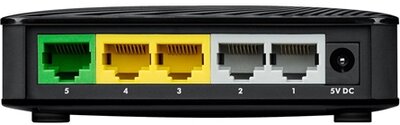 ZyXel GS105S 5port 10/100/1000Mbps LAN nem menedzselhető asztali Switch