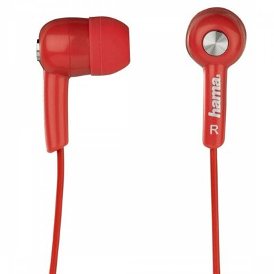 Hama HK-2114 In-Ear Vörös mikrofonos fülhallgató