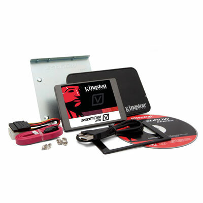 Kingston 480GB V300 SATA3 2.5" SSD + Upgrade Bundle Kit w/Adapter