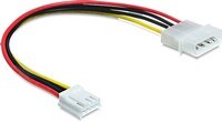 Delock Cable Power Molex 4 pin male > 3.5 floppy female