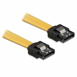 Delock cable SATA 10cm straight/straight metal