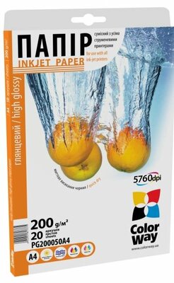ColorWay Fotópapír , fényes 200g, 10×15, 50 lap