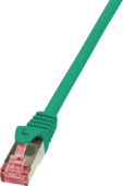 LogiLink CAT6 S/FTP Patch Cable PrimeLine AWG27 PIMF LSZH green 0,50m
