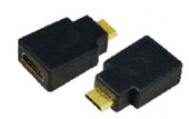 LogiLink HDMI A típusú anya --> Mini HDMI C típusú apa adapter