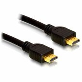 Delock Cable High Speed HDMI Ethernet - A male / male 25 cm