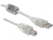 DeLock USB 2.0 kábel A-B 0.5m