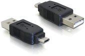 Delock 65036 USB micro-B Stecker zu USB2.0 A-Stecker adapter