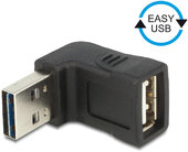 Delock 65521 EASY-USB 2.0-A apa > USB 2.0-A anya fel/le forgatott adapter