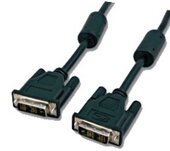 M-CAB 7000788 DVI Dual link kábel 3m Fekete