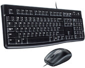 Logitech MK120 US Fekete