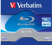 Verbatim BD-R DL 50GB 6x lemez
