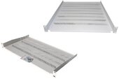 Digitus TN-19-350-1U-GY polc 19" szekrényekhez 1U 350mm, 4 csavar