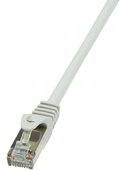 LogiLink CAT5e F/UTP Patch Cable AWG26 grey 7,50m
