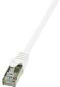 LogiLink CAT6 F/UTP Patch Cable EconLine AWG26 white 1,00m