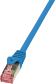 LogiLink CAT6 S/FTP Patch Cable PrimeLine AWG27 PIMF LSZH blue 0,50m