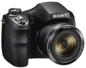 Sony Cyber-Shot DSC-H300 Kompakt fényképezőgép - Fekete
