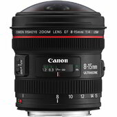 Canon EF 8-15mm f/4L Fisheye USM Objektív