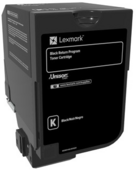 Lexmark 74C20K0 Toner Fekete