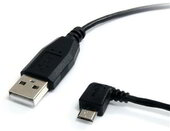Startech USBAUB2MRA Micro USB töltőkábel 1.8m - Fekete