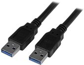 Startech USB3SAA3MBK USB 3.0 A - A adatkábel 3m - Fekete