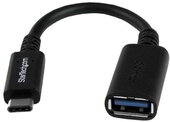 Startech USB31CAADP USB 3.1 USB-C USB-A átalakító - Fekete