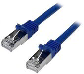 Startech N6SPAT50CMBL S/FTP CAT6 Patch kábel 0.5m Kék