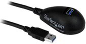 Startech USB3SEXT5DKB USB 3.0 A-A hosszabbító kábel 1.5m - Fekete