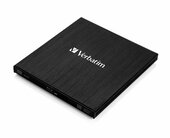 Verbatim 43890 Külső USB Blu-ray író - Fekete