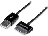 Startech USB2SDC3M Samsung Galaxy Tab adat/töltőkábel 3m - Fekete