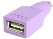 Startech GC46FMKEY USB aljzat - PS/2 dugó Adapter Lila