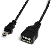 Startech USBMUSBFM1 Mini USB 2.0 A - Mini USB B átalakító - Fekete