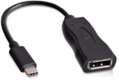 V7 V7UCDP-BLK-1E USB Type-C - DisplayPort (Apa-Anya) Átalakító Fekete